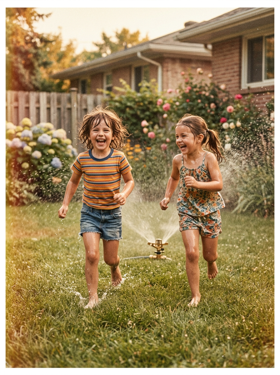 Summer Sprinkler template preview